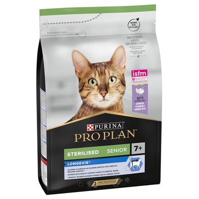 PURINA PRO PLAN Sterilisierte Longevis für Senioren ab 7 Jahren - Türkei