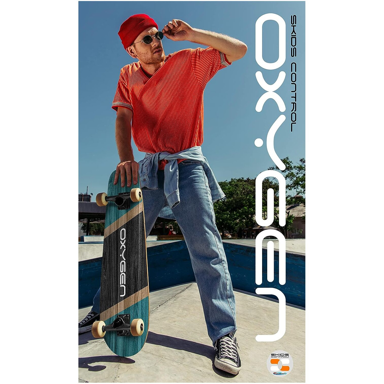 Cruiser Skateboard 27,5 x 8 cali Płozy Control