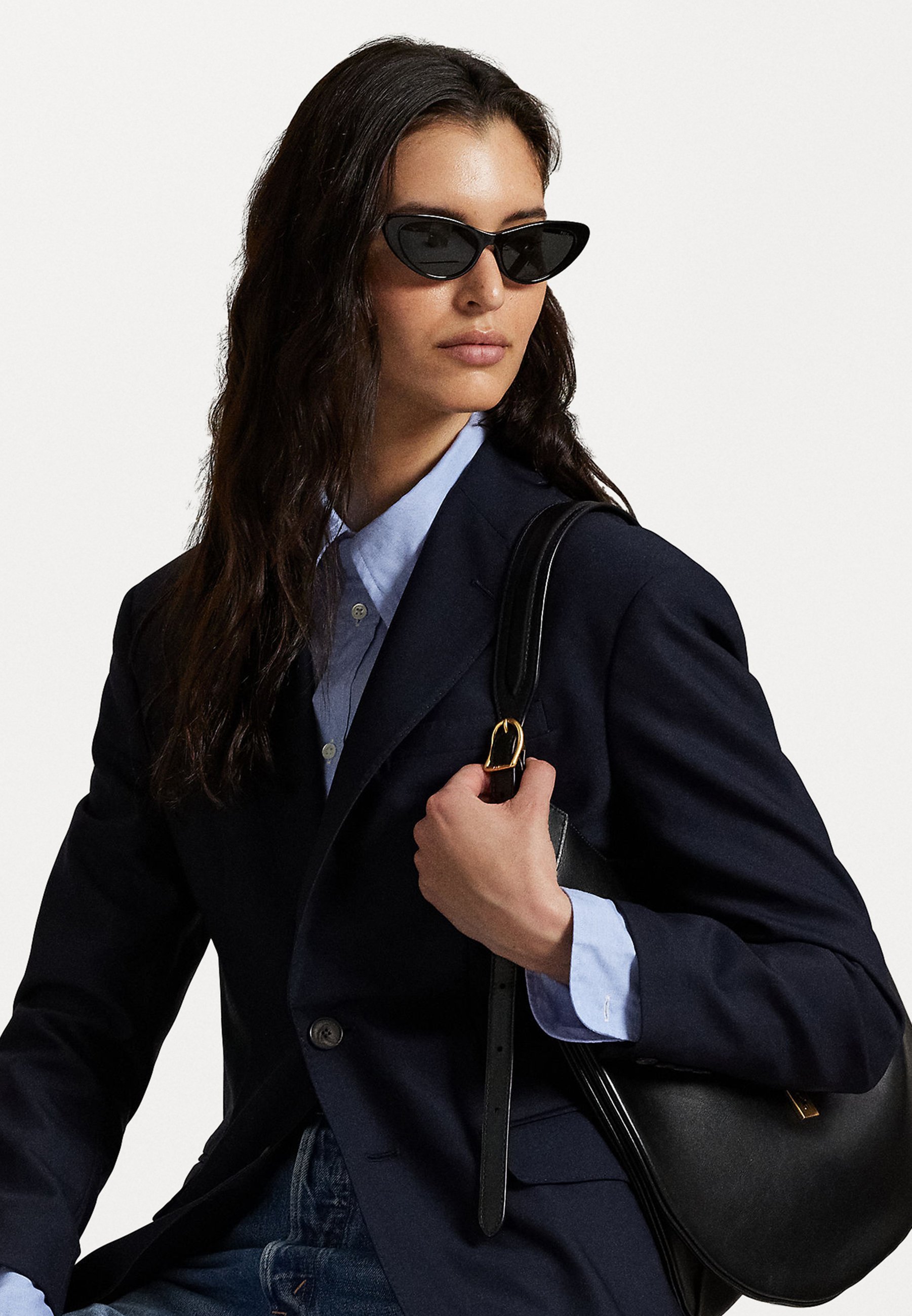 Polo Ralph Lauren BLAZER VAN STRETCHWOL - Blazer - marineblauw