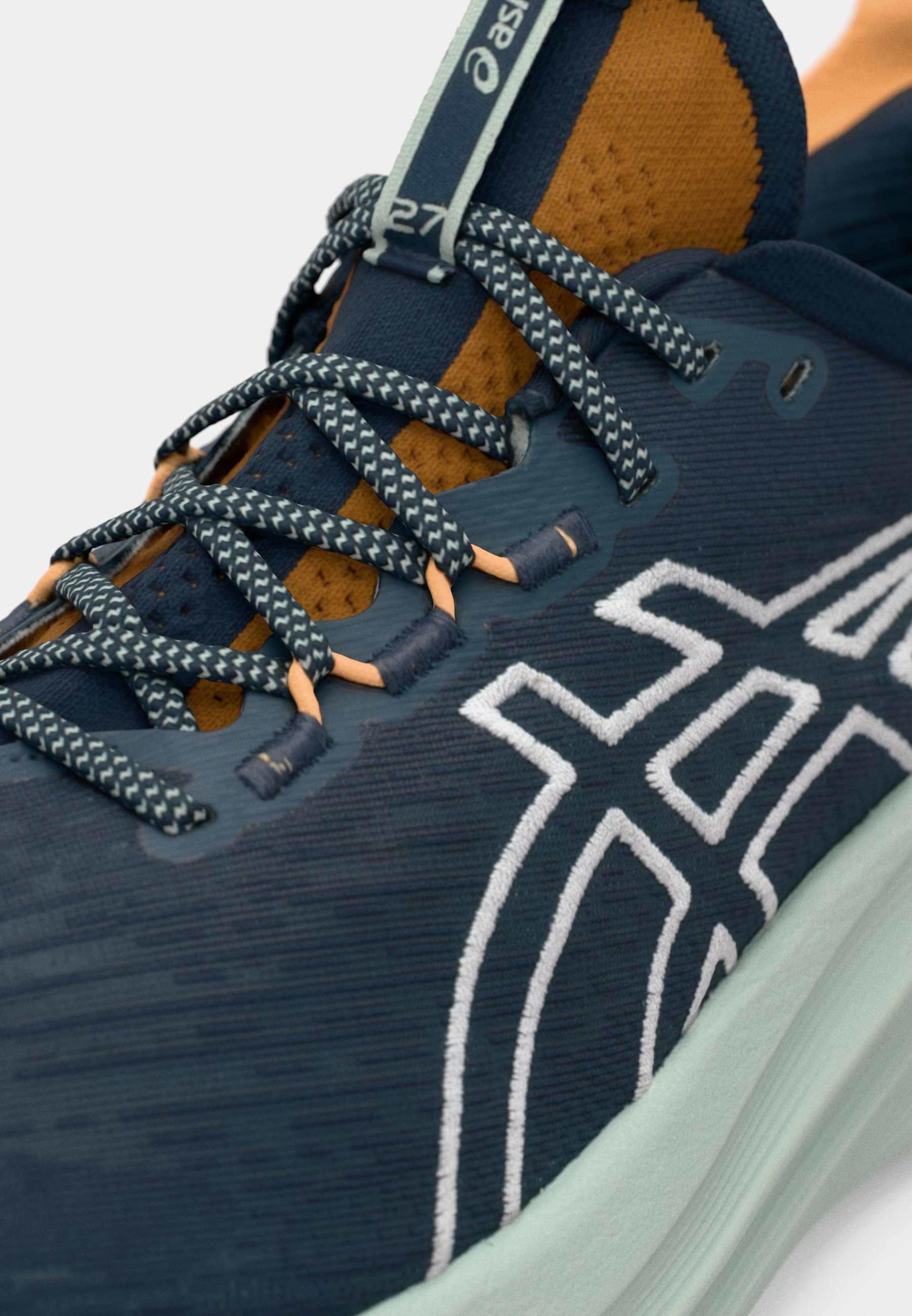 ASICS GEL-NIMBUS 27 TR - Hardloopschoenen voor op de weg - nature bathing/tranquil teal