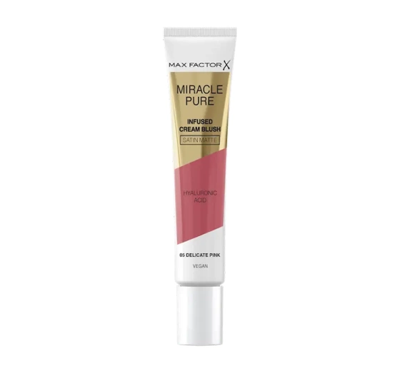 Max Factor Miracle Pure kremowy róż do policzków 05 Delicate Pink 15 ml