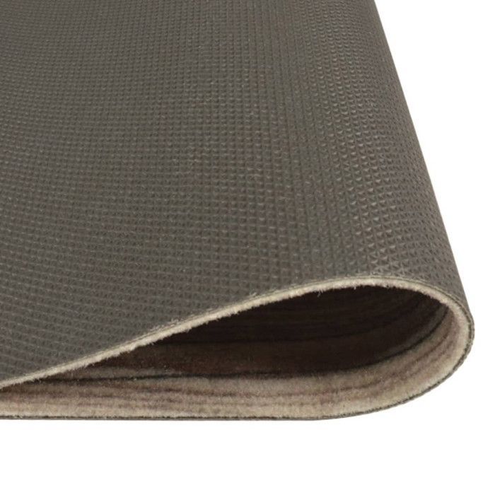 vidaXL Tapis de cuisine lavable impression cuisine gris 60x180 cm 136547