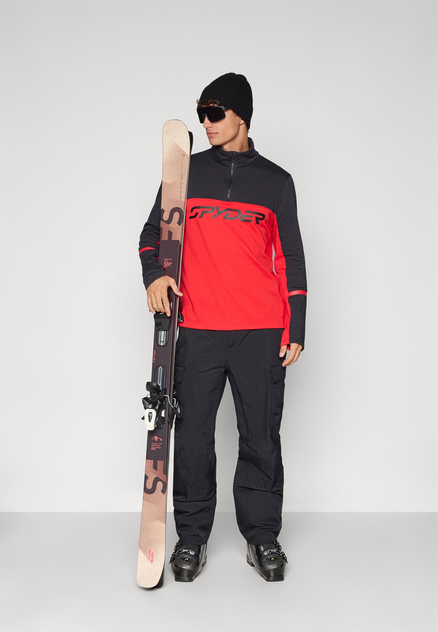 Spyder SPEED 1/2 ZIP - Sweatshirt - rot