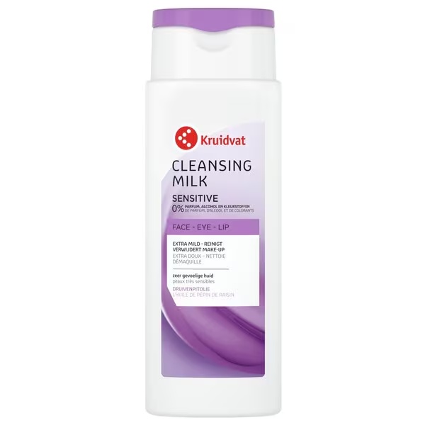 Kruidvat Sensitive čistilno mleko<br>250 ml - Občutljiva koža