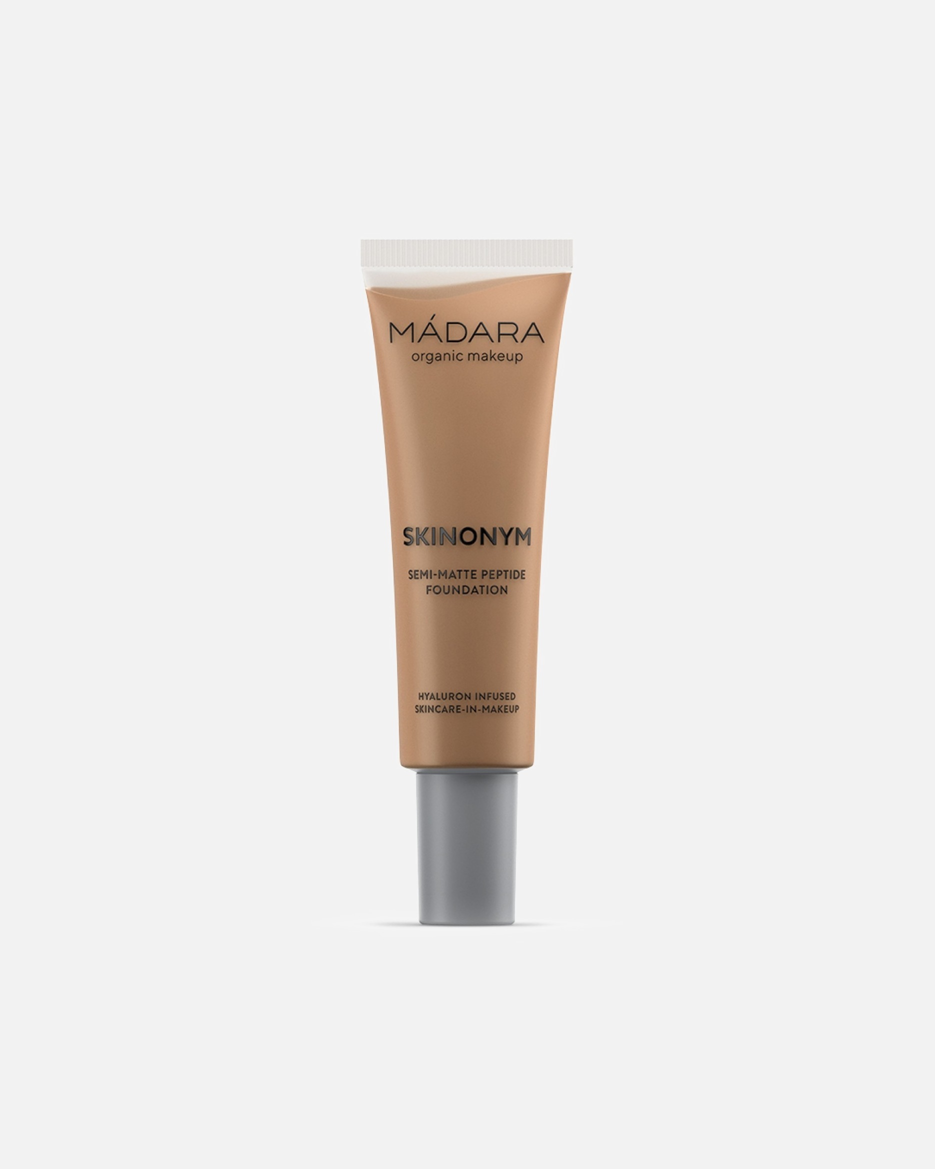 MÁDARA Foundation SKINONYM Semi-Matte Peptide Foundation, Nr. 15 AKMENS - 30 ml