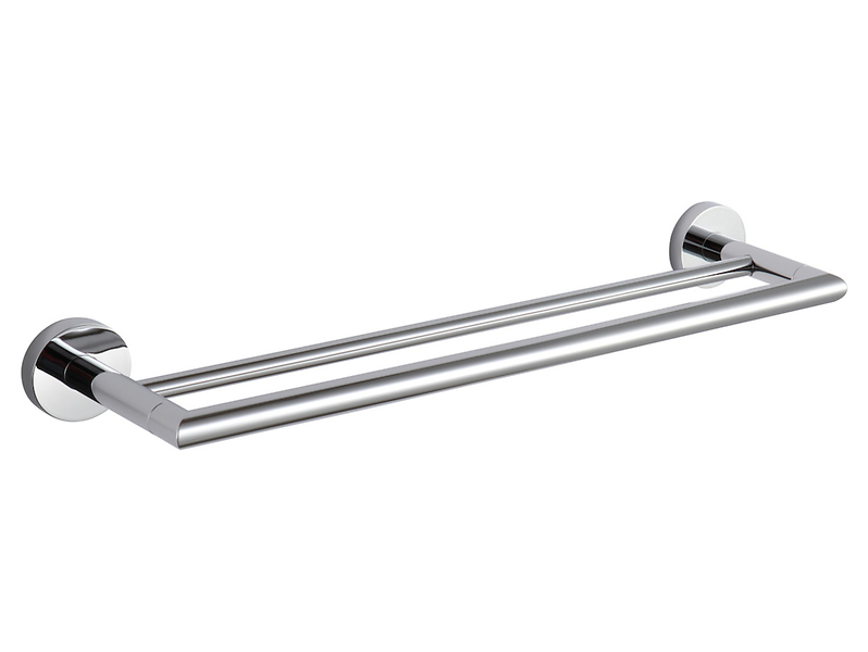 Reling na ręczniki 45 cm podwójny chrom Stella Classic
