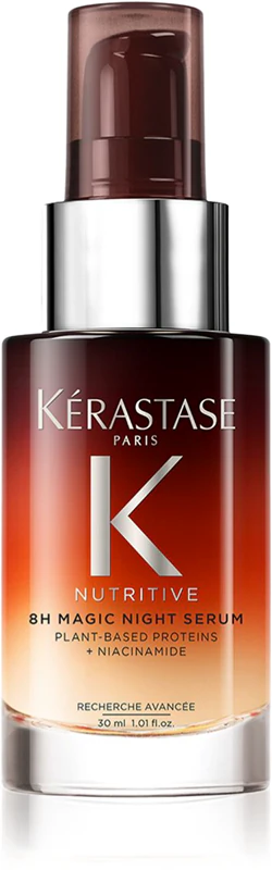Kérastase Nutritive 8H Magic Night Serum: sérum noturno regenerador com efeito revitalizante para os cabelos.