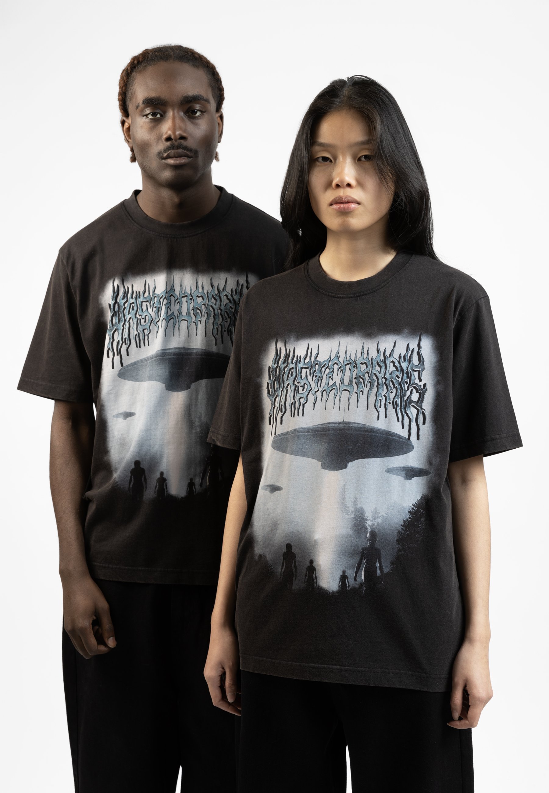 Wasted Paris INVASION UNISEX - T-shirt met print - zwart