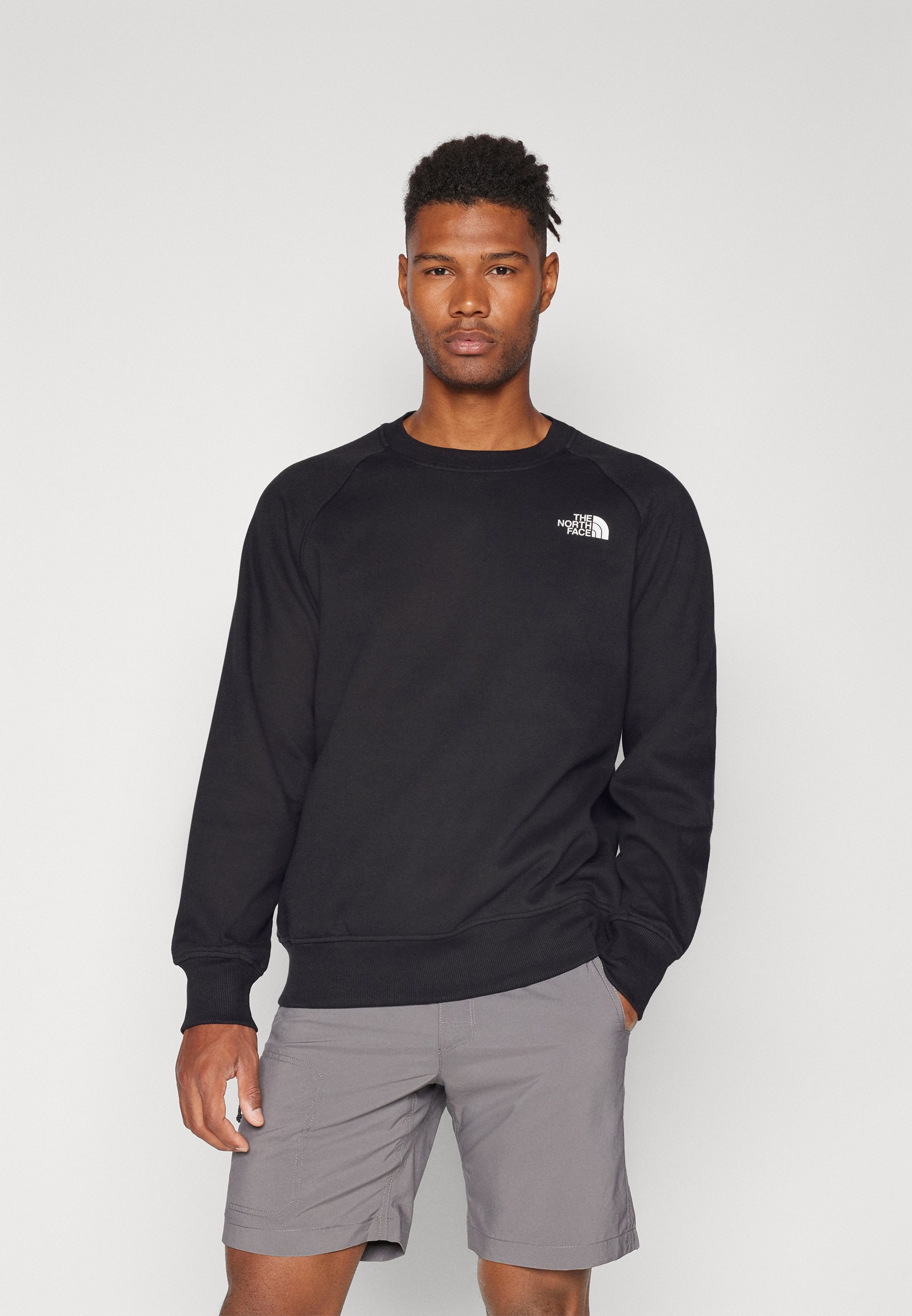The North Face RAGLAN BOX CREW - Sweatshirt - zwart