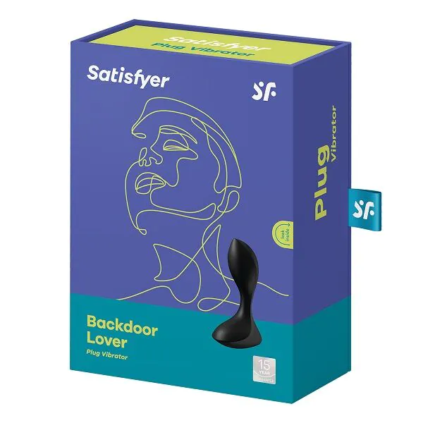 Satisfyer Masażer Backdoor Lover Black