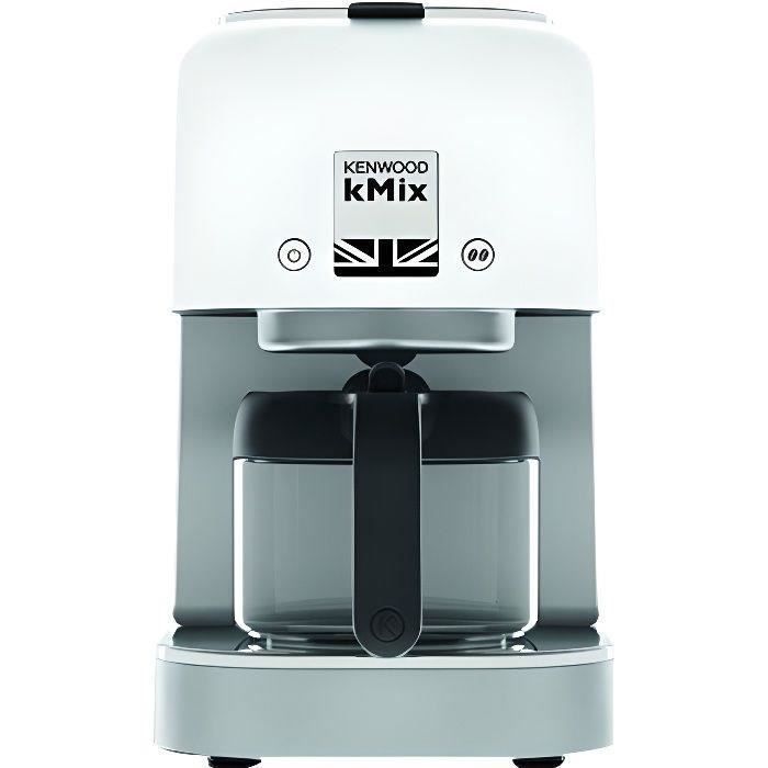 kMix Filter Coffee Maker - KENWOOD - COX750WH - 1200 W - White - 8 cups - Aroma selector