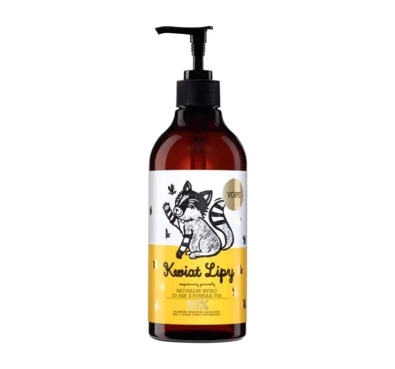 Yope Naturalne mydło do rąk Kwiat Lipy 500ml