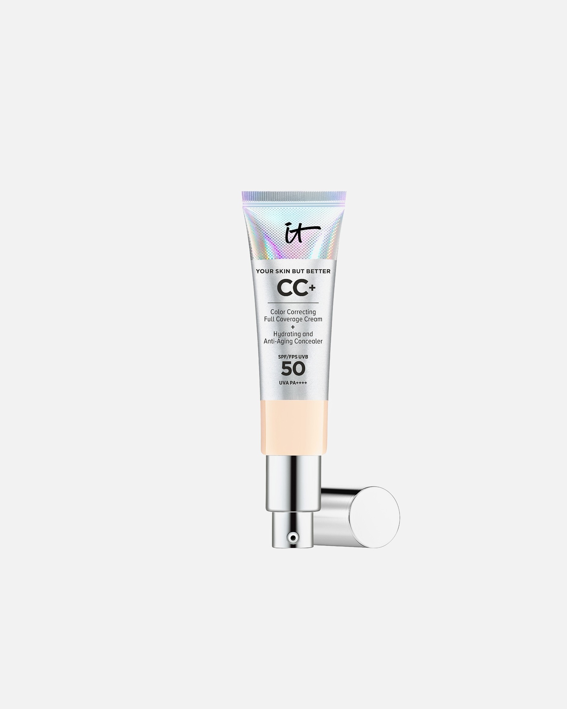 IT Cosmetics CC kremas „Your Skin But Better“ CC+ visiškai padengiantis kremas SPF50 – 32 ml