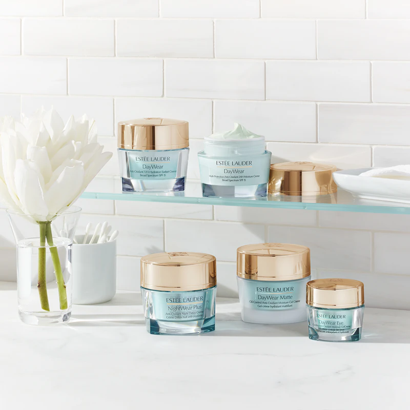 Estée Lauder DayWear Multi-Protection Anti-Oxidant 24H-Moisture Creme, creme de dia protetor para pele seca.