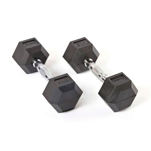  Evergy 4 kg Sechskant-Hanteln (Paar)