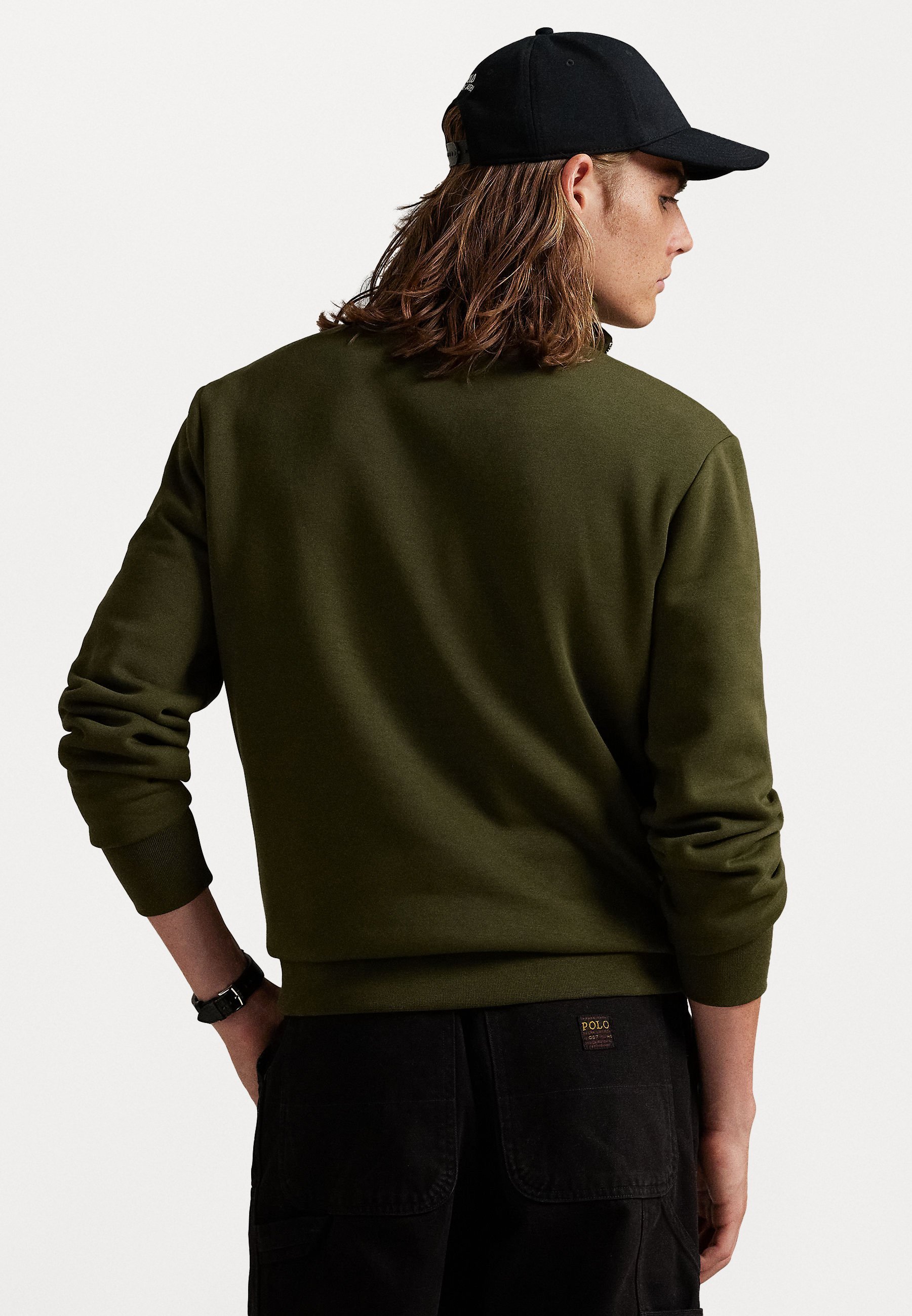 Felpa Polo Ralph Lauren POLO SPORT FLEECE - Felpa - verde oliva aziendale