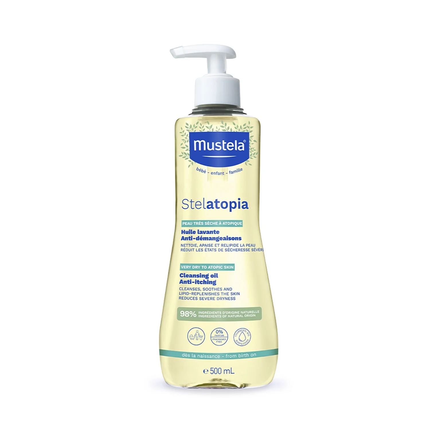 Pelle Atopica STELATOPIA OLIO BAGNO - Trattamento Bebè, Prodotti per Bambini, Olio Bagno