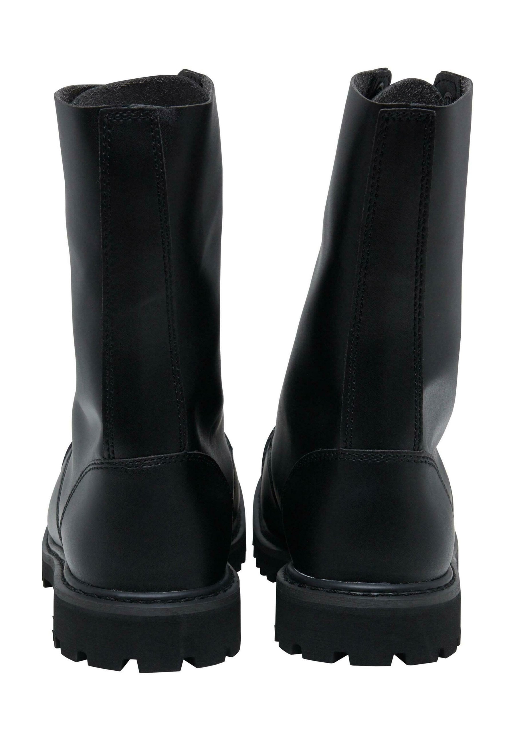 Brandit EYELET - Enkellaarsjes met vetersluiting - zwart
