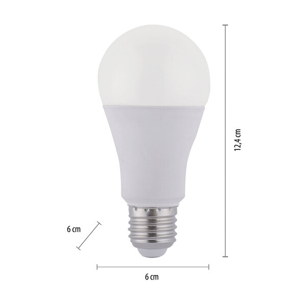 Smart LED-pære Lola, pære, E27, RGB, CCT