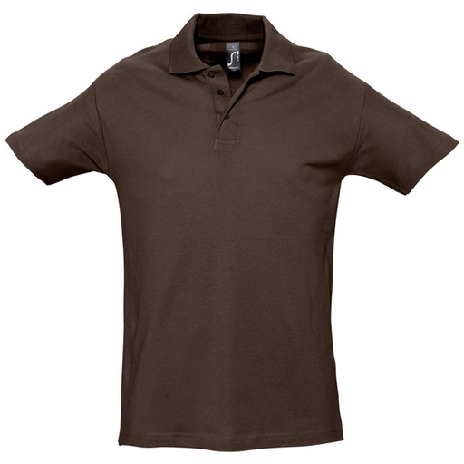 Sols Spring II effen poloshirt met korte mouwen, 100% premium katoen