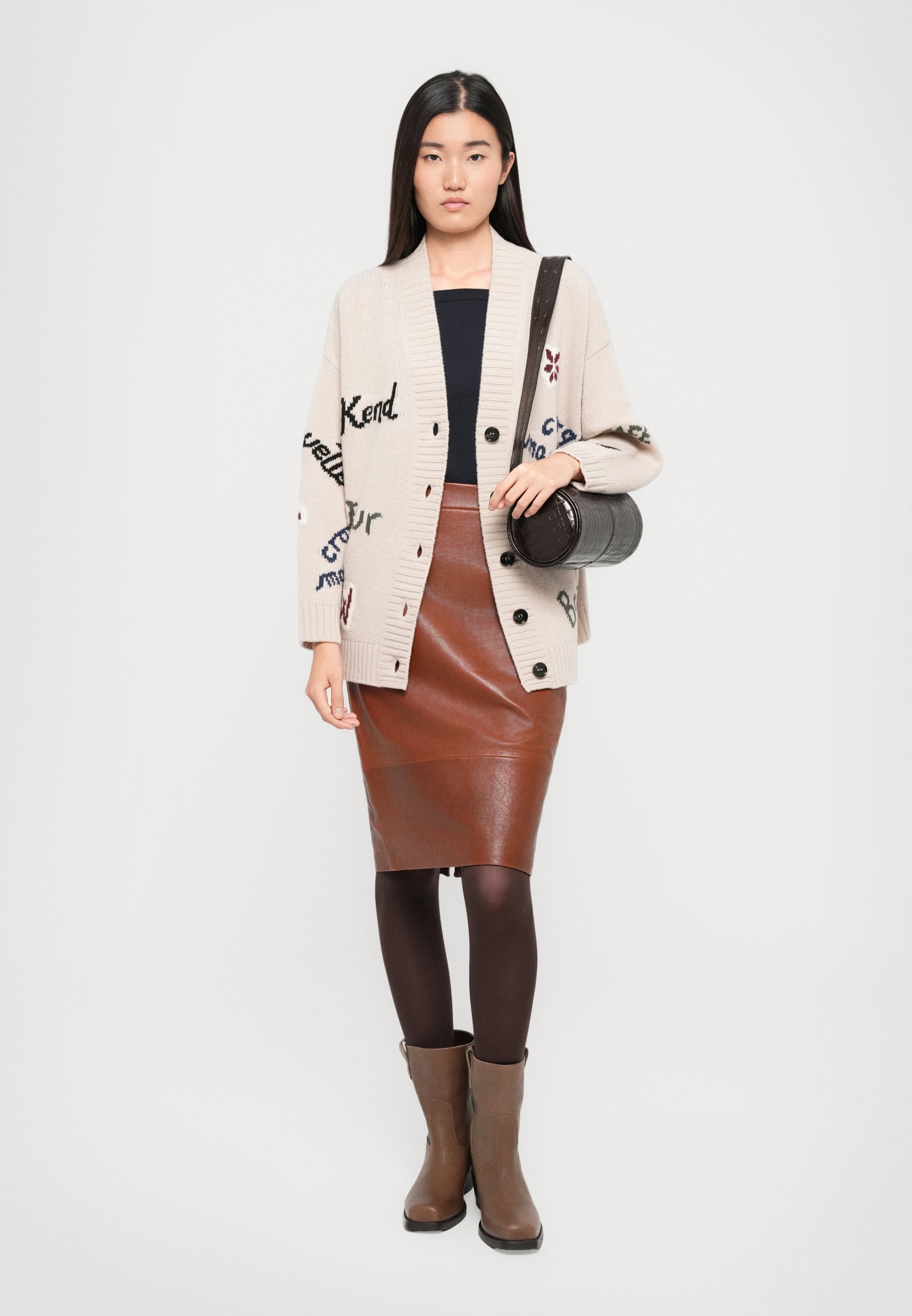 WEEKEND MaxMara BELGIO - Gilet - écru