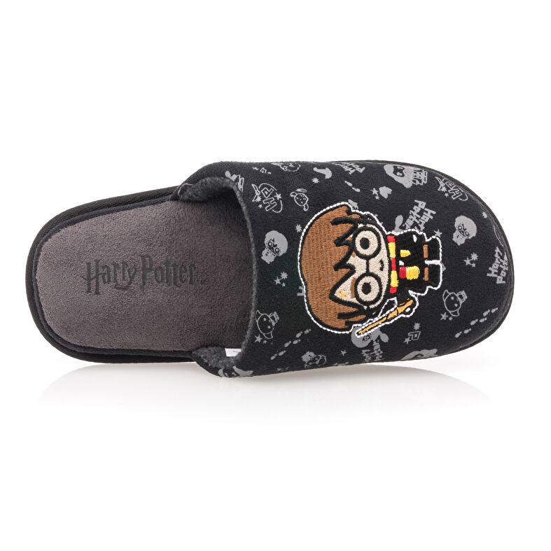Pantuflas negras para niño