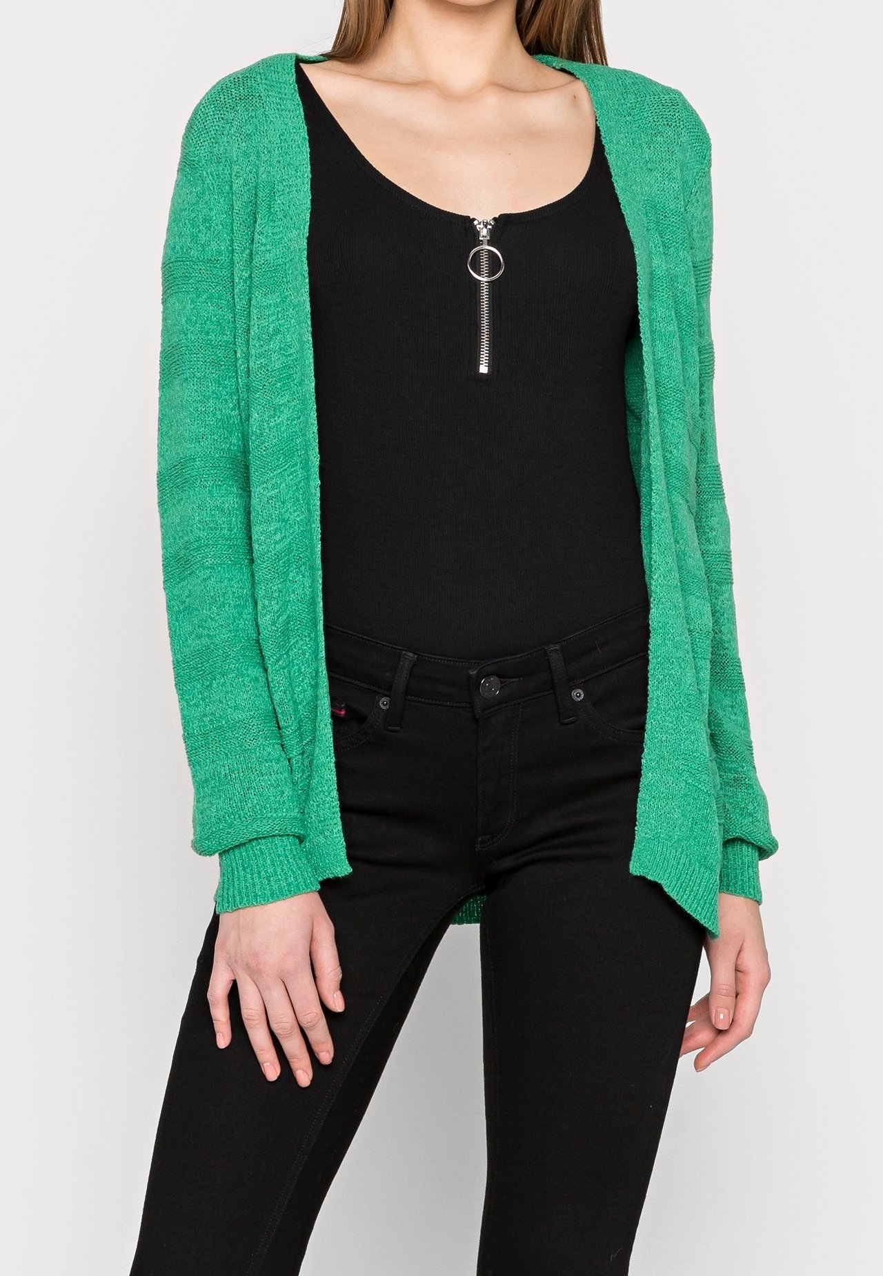 Kardigan Vero Moda - zielony