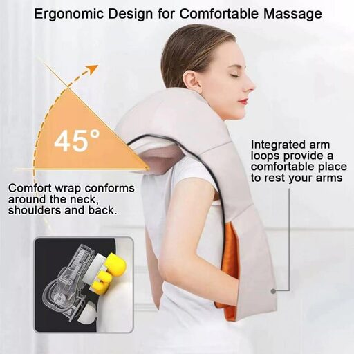 Sportek Sptk-13706 Nacken- und Schultermassagegerät