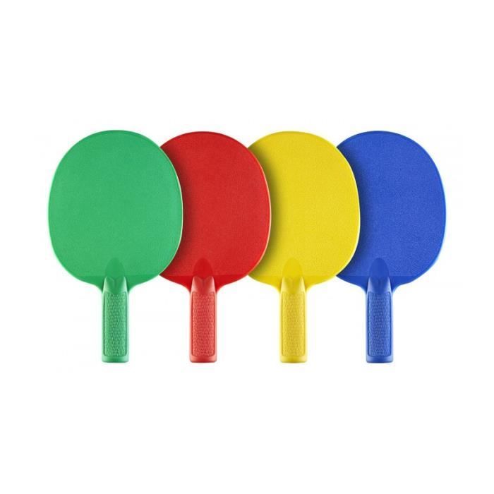 Raquette de tennis de table - Joola - Multicolour - 4 pièces - Résistantes aux chocs - Mixte