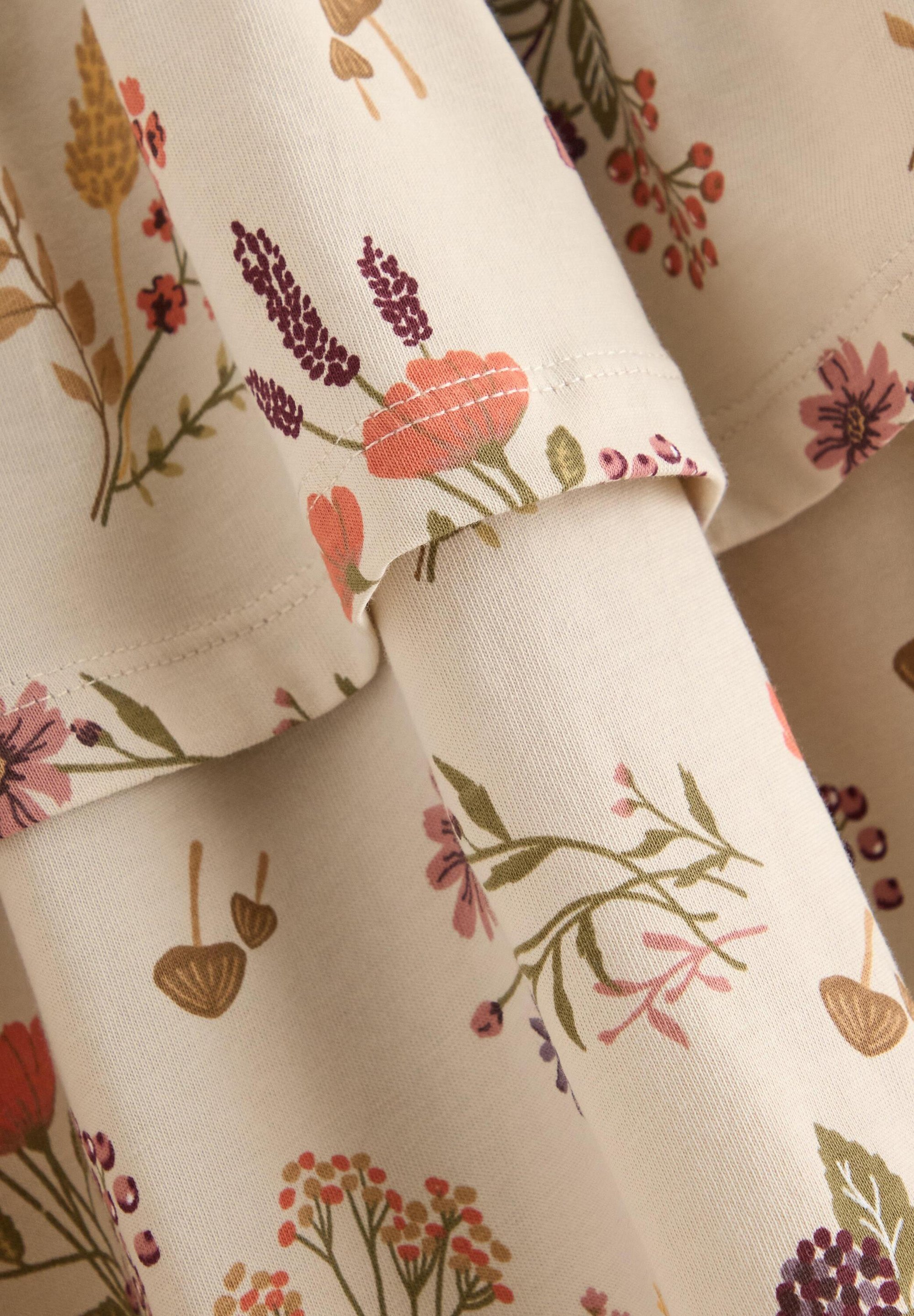 Lindex PEPLUM - Džersejové šaty - svetlobéžové