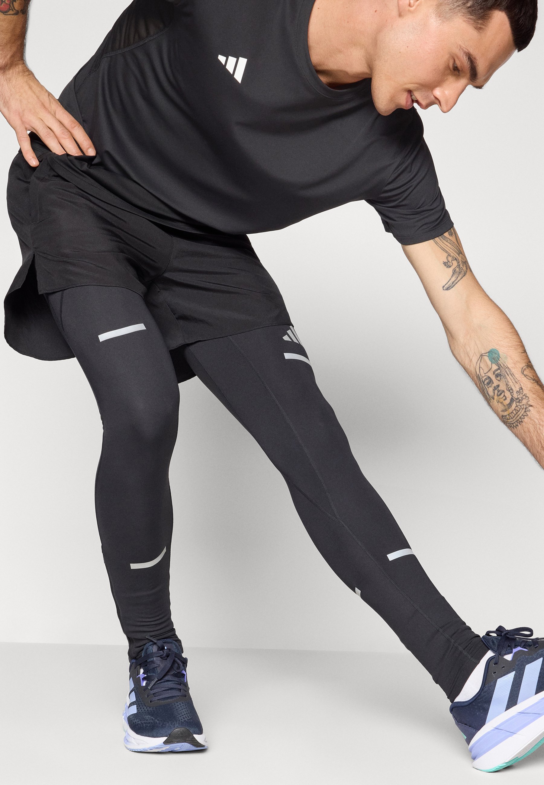 adidas Performance hardloopbroek - zwart