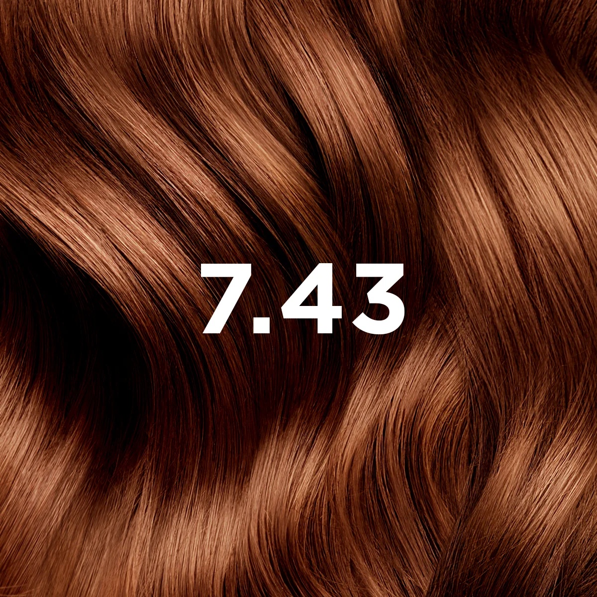 PHYTO Phytocolor 7.43 Goudkoperblond permanente haarkleur zonder ammoniak 100% dekking van grijs haar