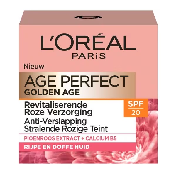 L'Oréal Paris Age Perfect Golden Age SPF20 učvrstitvena dnevna krema<br>50ml - za zrelo in pusto kožo