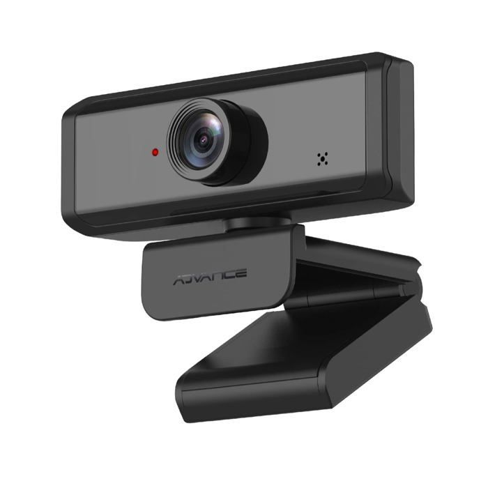 Webcam - LiveStream - Full HD 1080 P - Microphone intégré - Plug and Play - Noir
