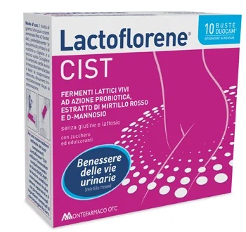 Lactoflorene Lactoflorene Cist 10 sachets Voedingssupplement voor de urinewegen