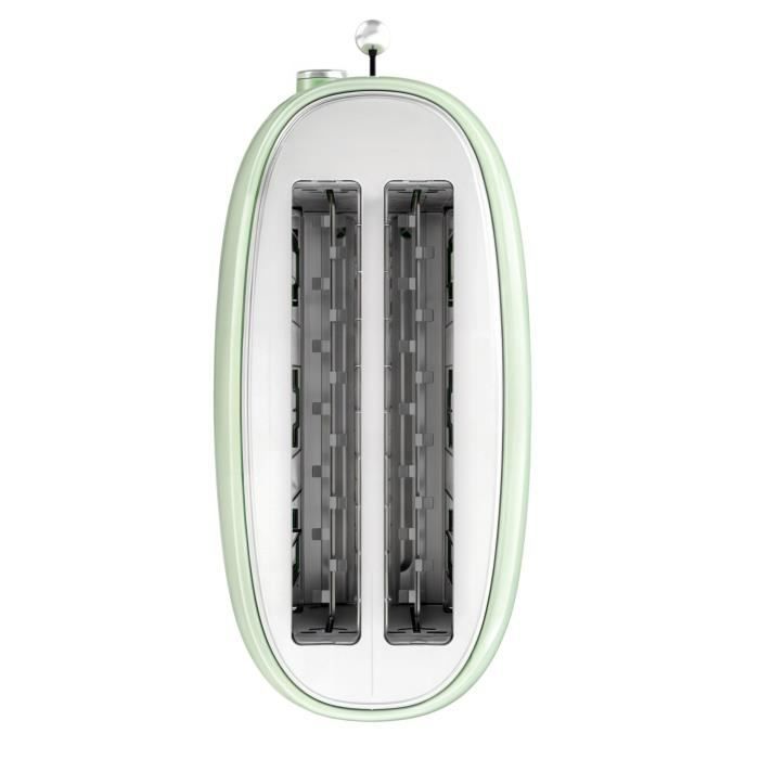 Torradeira vintage - SWEISS - GRV7 - 2 fatias - 1500 W - Verde