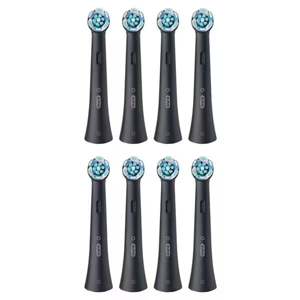 Oral-B iO Ultimate Clean glave četkice<br>crne, 8 komada