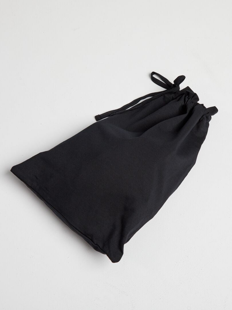 Kangoeroe T-shirt - zwart
