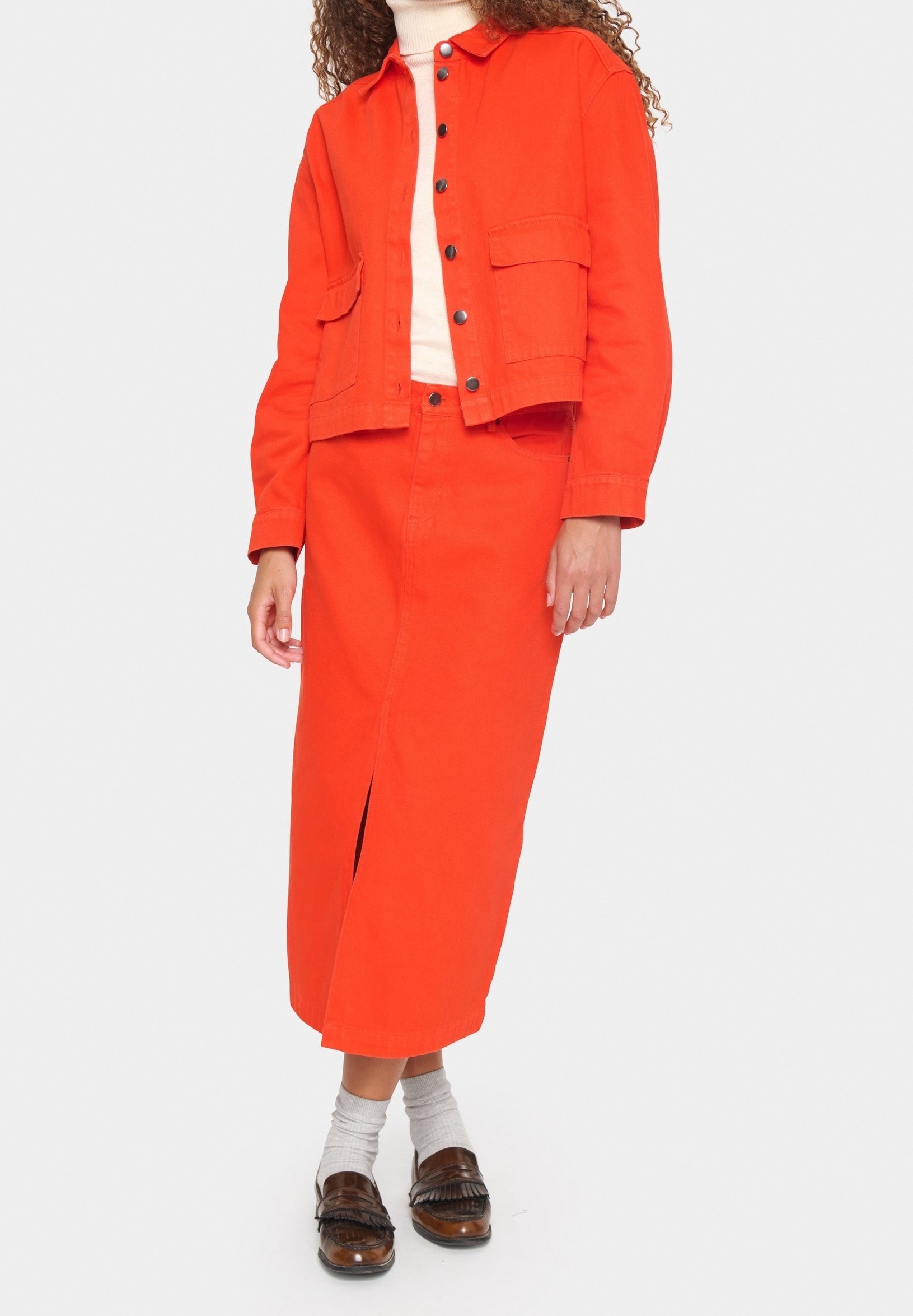 Giacca di jeans Saint Tropez - arancione