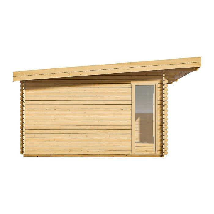 Studio da giardino in legno 24,4 m² - spessore 40 mm - ARBORIA