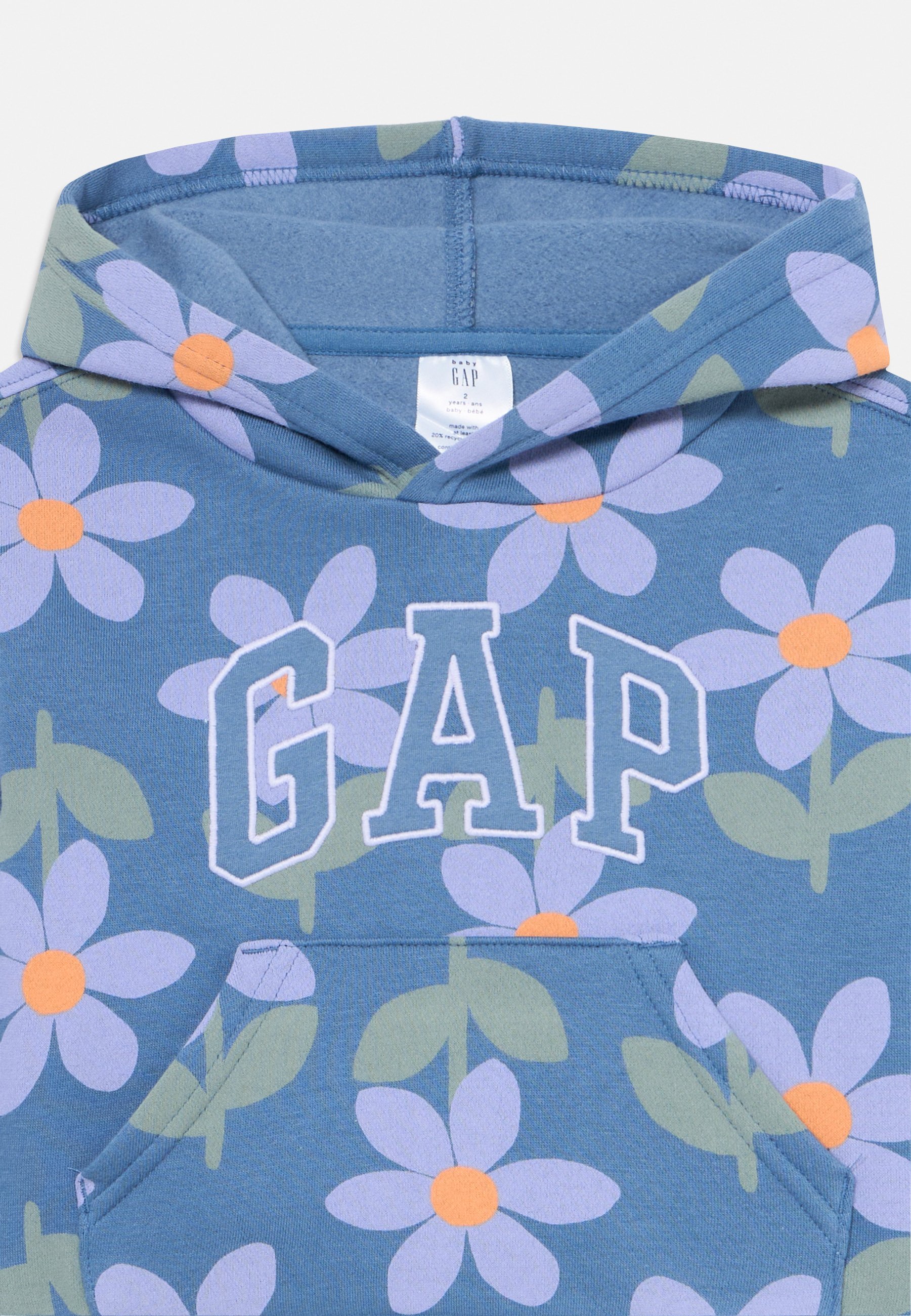 GAP LOGO PEUTERSHIRT VOOR MEISJES - Sweatshirt - korenbloemblauw