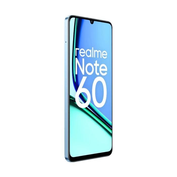 Téléphone mobile - REALME - Note 60 - 6 Go RAM - 128 Go - Double SIM - Étanchéité IP64