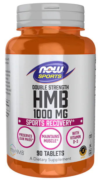 Now Foods HMB 1000 mg, 90 Tabletek