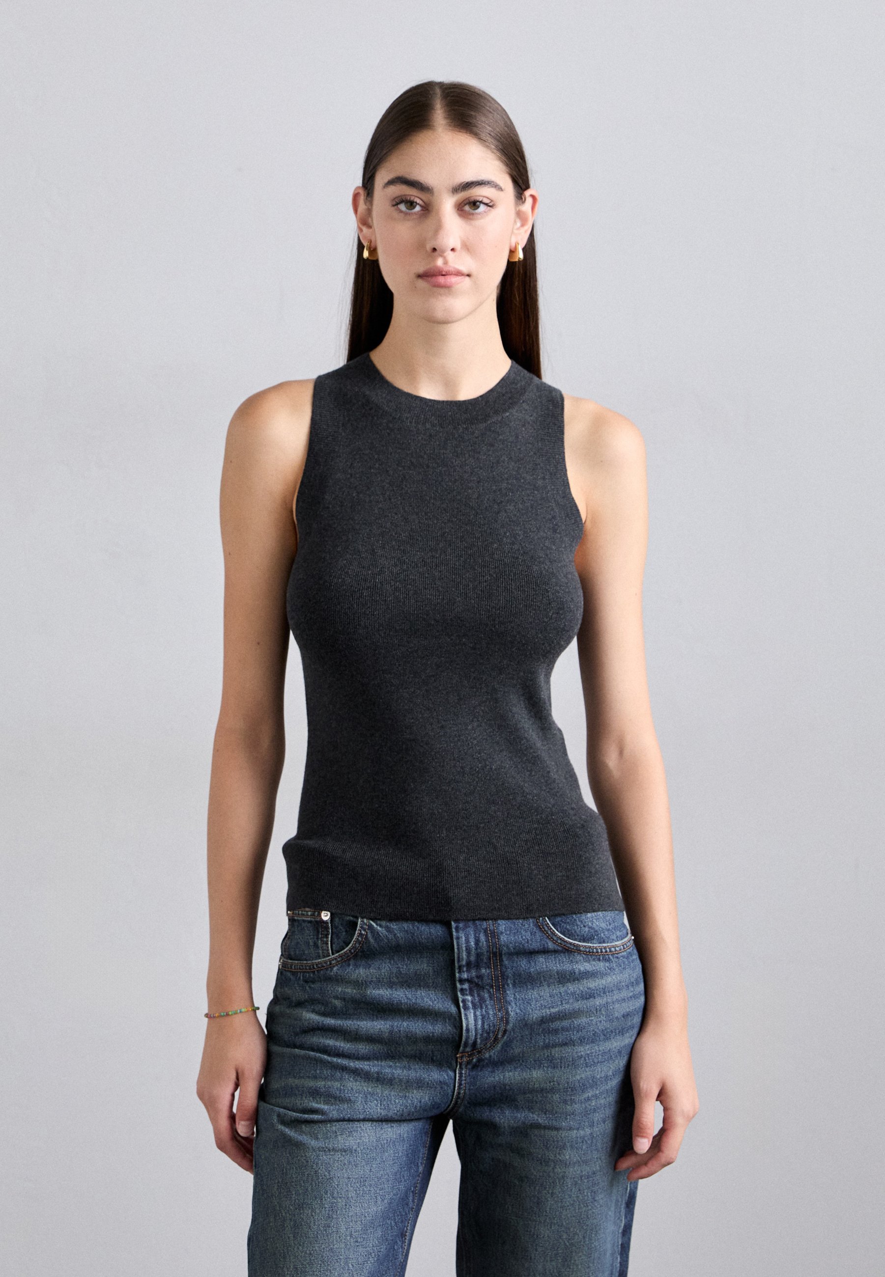 Vanessa Bruno FILIPPA - Top - antraciet