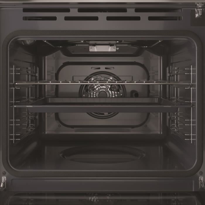Forno da incasso - Pulizia pirolitica - Cottura ventilata - HOTPOINT - HAO854PSX - Acciaio inox - 71 L - Classe energetica A++ - Funzione vapore