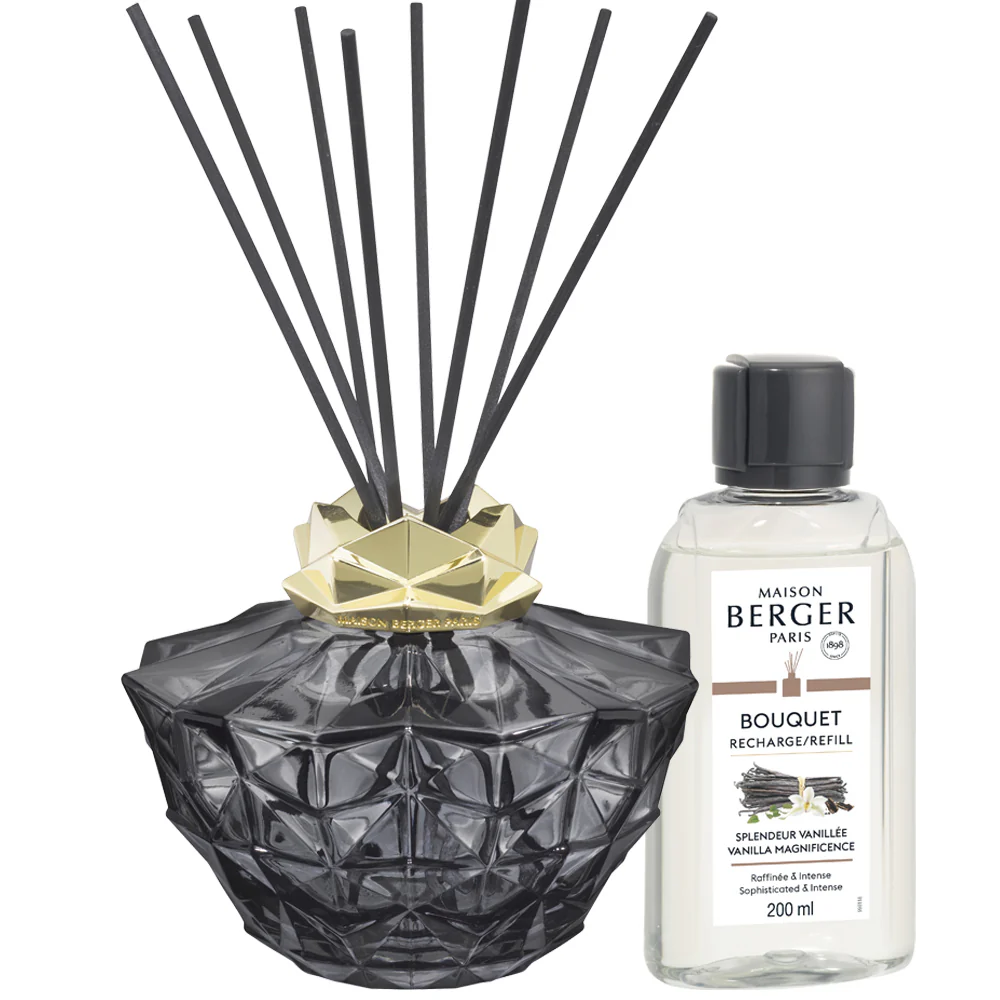 Bouquet Parfumé Cofanetto Bouquet KALI Noir - Splendeur Vanillée - Diffusore di Profumo
