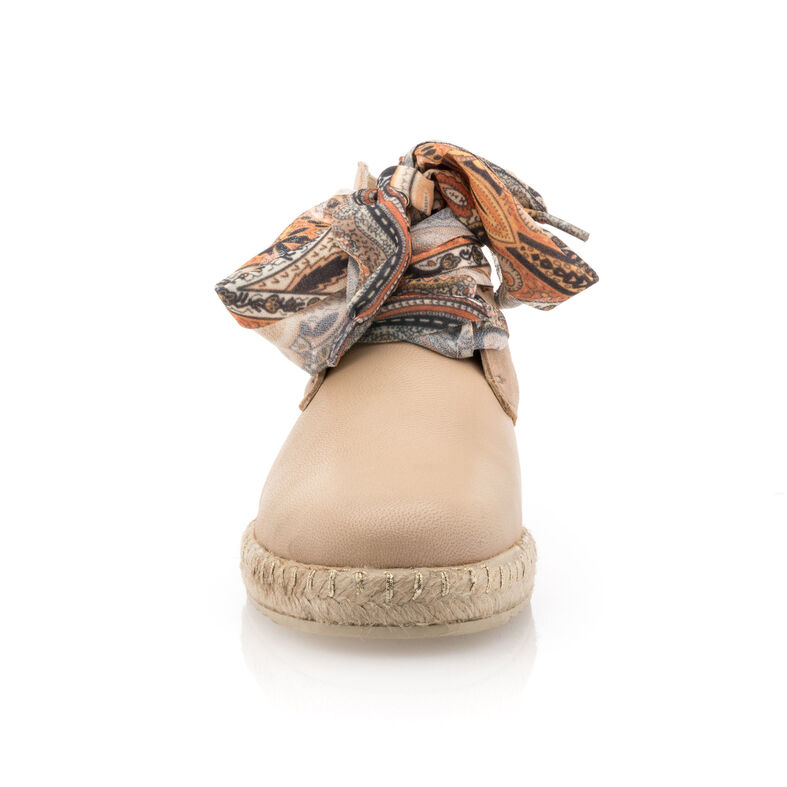 Beige dameslaarzen / enkellaarzen