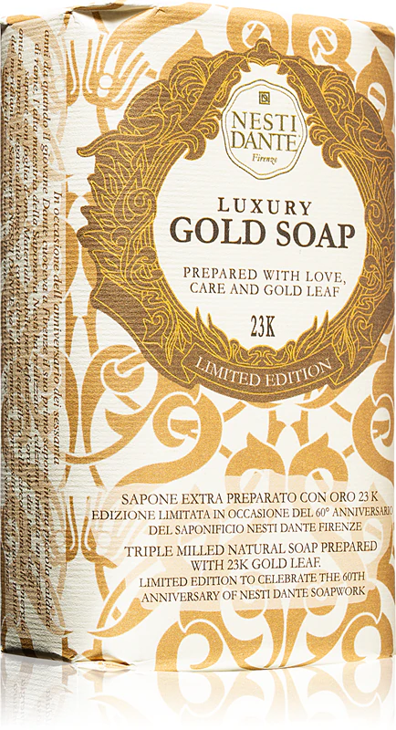 Nesti Dante Luxury Gold luxe zeep