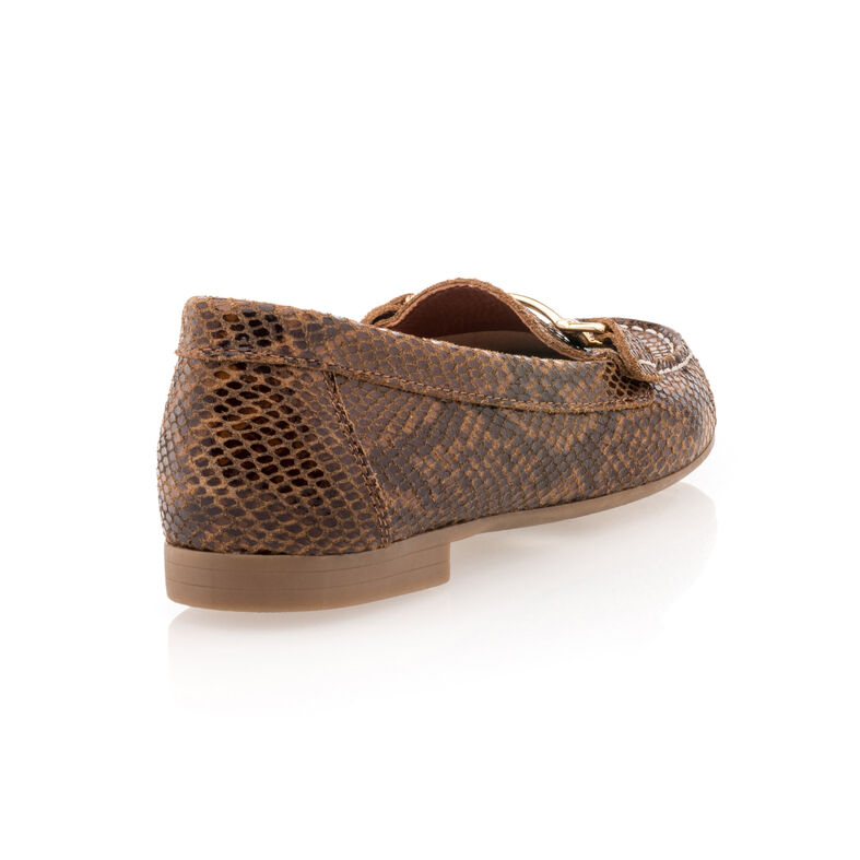 Brune loafers/båtsko til dame