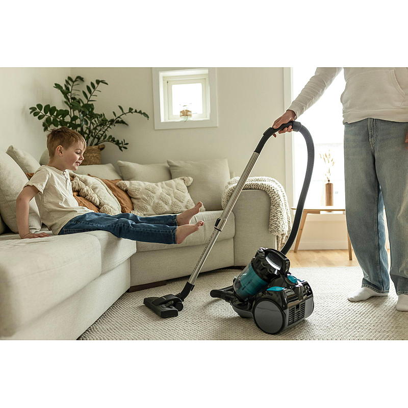 Energi Dammsugare 850 W, påslös, Energi